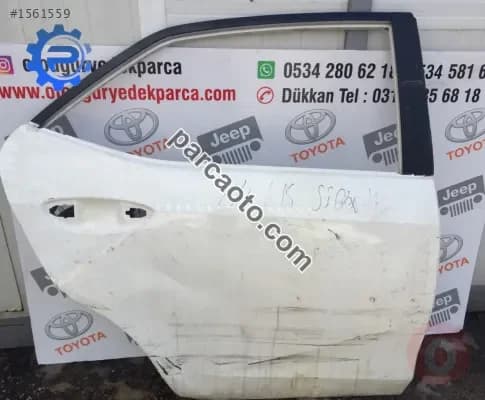 2013-2018 model toyota corolla sağ arka kapı