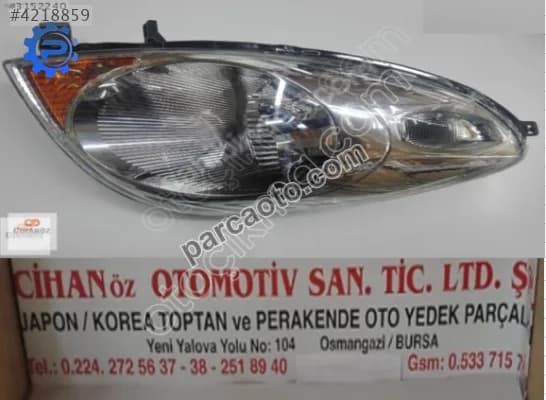 2006-2009 Nissan Note DEPO Sol-sağ Far - adet fıyat