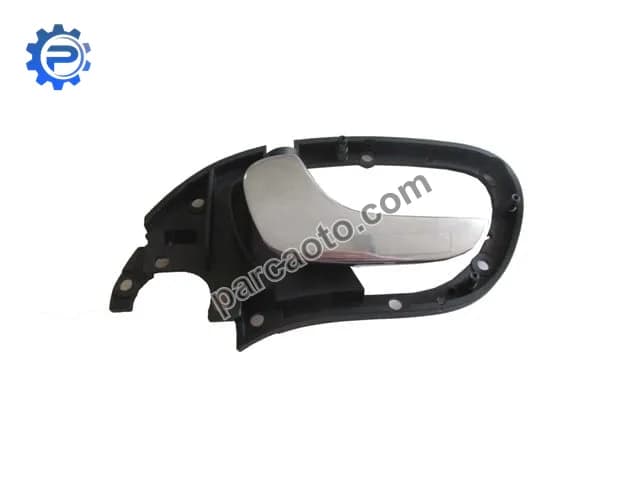 Seat leon- 99/05; ön kapı iç açma kolu sol siyah (elceği nikelajlı) (euro body)