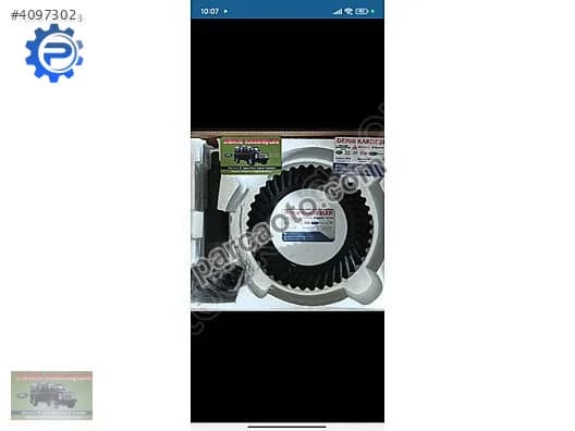 Jeep Dana30 10-41 Ayna Mahruti