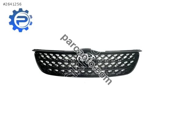 Toyota Panjur Corolla 02-04 Ön (Siyah Delikli)