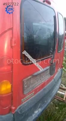 2001 model renault kangoo 1.9 çıkma dolu bagaj kapağı