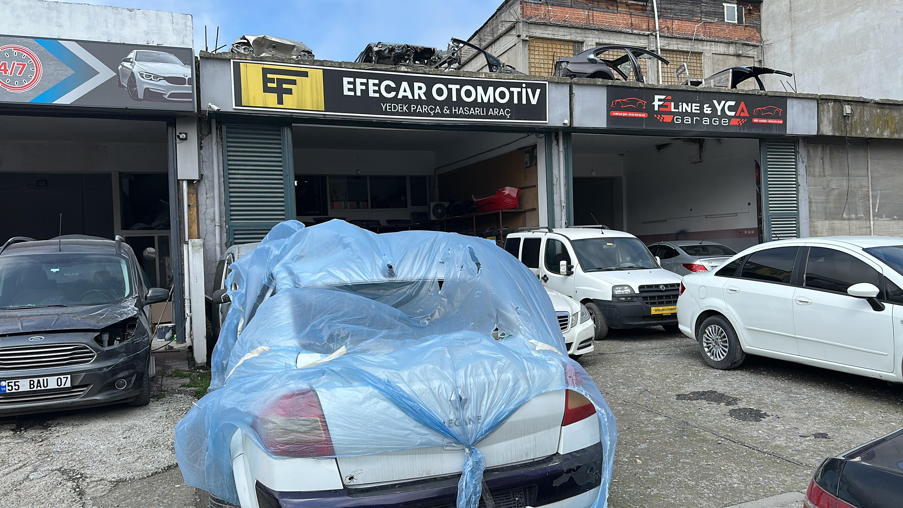 Samsun Efecar Oto Çıkma